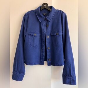 J. Crew Workwear Blue Chore Jacket